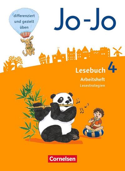 Jo-Jo Lesebuch 4. Schuljahr - Allgemeine Ausgabe - Arbeitsheft Lesestrategien