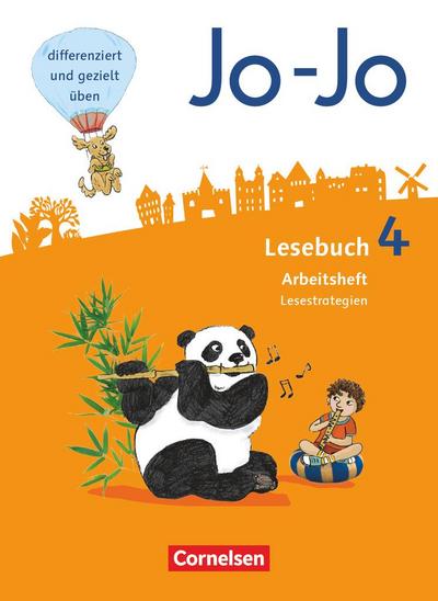 Jo-Jo Lesebuch 4. Schuljahr - Allgemeine Ausgabe - Arbeitsheft Lesestrategien