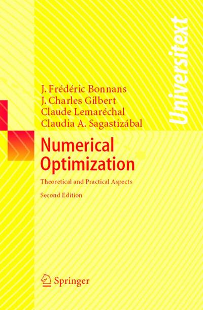 Numerical Optimization