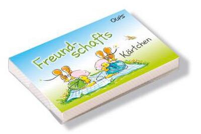 Oups Kärtchenbox - Freundschafts-Kärtchen