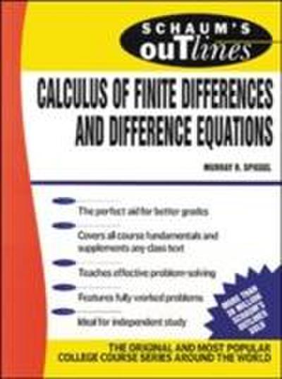 Schaum’s Outline of Calculus of Finite Differences and Difference Equations