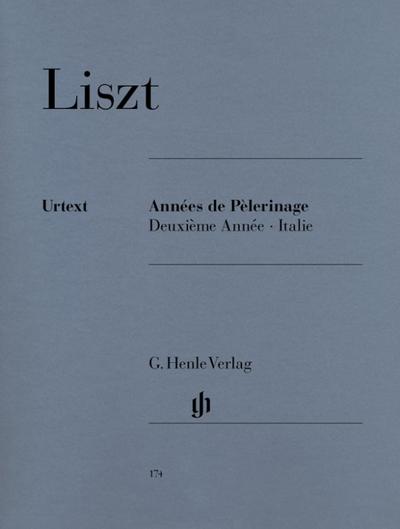 Liszt, Franz - Années de pèlerinage, Deuxième Année - Italie