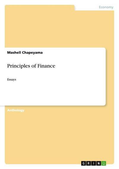 Principles of Finance