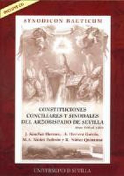 Constituciones conciliares y sinodales del arzobispado de Sevilla : años 590 al 1604