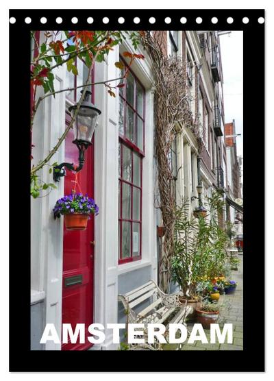 Amsterdam (Tischkalender 2026 DIN A5 hoch), CALVENDO Monatskalender