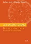 Auf Deutsch gesagt