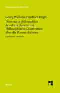Dissertatio philosophica de orbitis planetarum. Ph