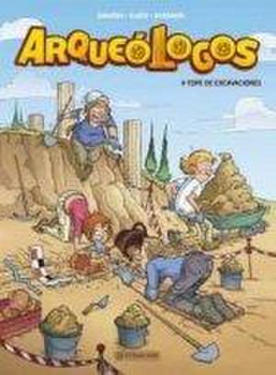 Arqueólogos : a tope de excavaciones
