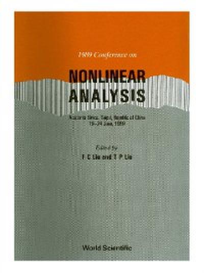 Nonlinear Analysis - 1989 Conference