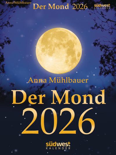Der Mond 2026  - Tagesabreißkalender