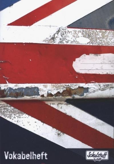 Schulstuff Vokabelheft A5, Motiv Union Jack