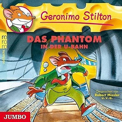 Geronimo Stilton - Das Phantom in der U-Bahn, 1 Audio-CD