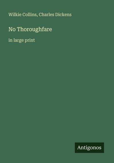 No Thoroughfare