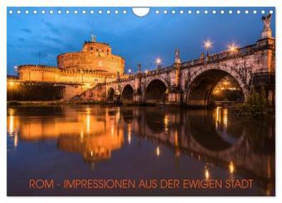 Rom - Impressionen aus der ewigen Stadt (Wandkalender 2026 DIN A4 quer), CALVENDO Monatskalender