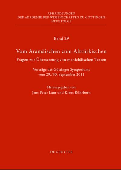 Vom Aramäischen zum Alttürkischen