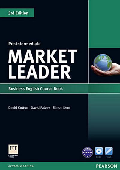 Market Leader Pre-Intermediate 3rd edition Course Book with DVD-ROM