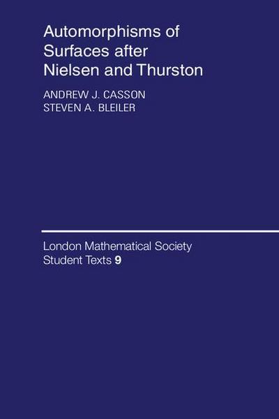 Automorphisms of Surfaces After Nielsen and Thurston