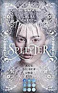 Splitter aus Silber und Eis