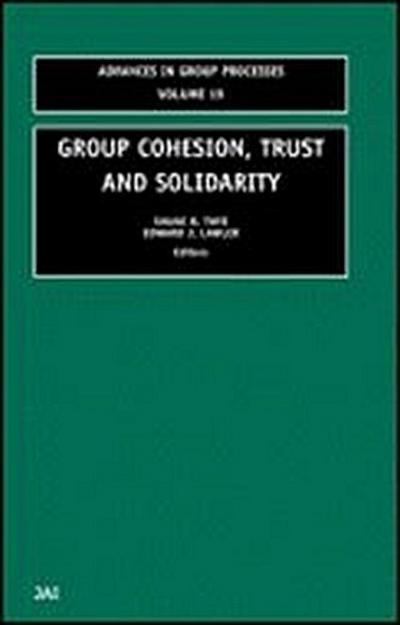 Group Cohesion, Trust and Solidarity