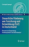 Steuerliche Förderung von Forschung und Entwicklung (FuE) in Deutschland