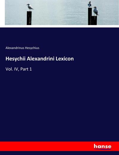 Hesychii Alexandrini Lexicon