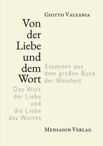 Von der Liebe und dem Wort