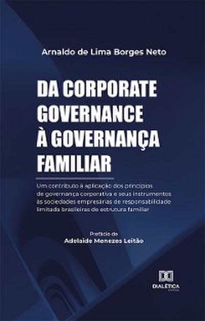 Da corporate governance à governança familiar