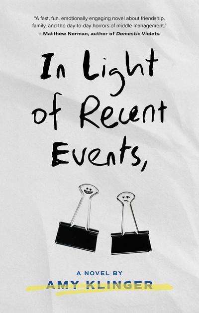 In Light of Recent Events