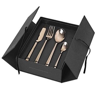 broste Copenhagen Besteck `Hune` Ss Titanium Espresso W2Xl23,5Xh0,5Cm S/16