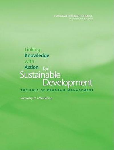 Linking Knowledge with Action for Sustainable Development