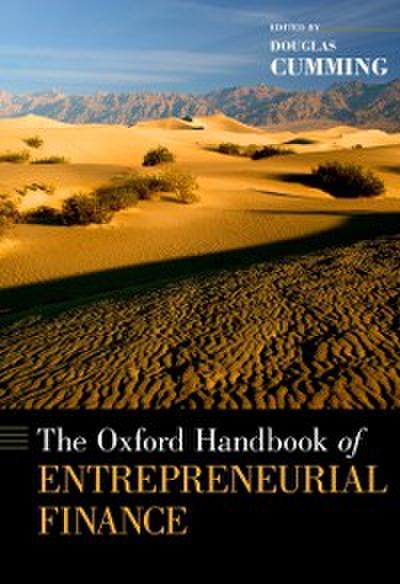 Oxford Handbook of Entrepreneurial Finance