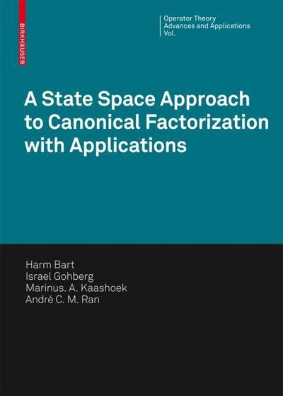 A State Space Approach to Canonical Factorization of Matrix Functions
