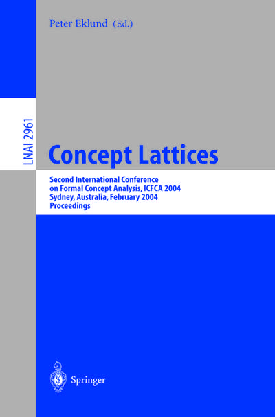 Concept Lattices