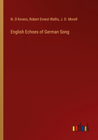 English Echoes of German Song