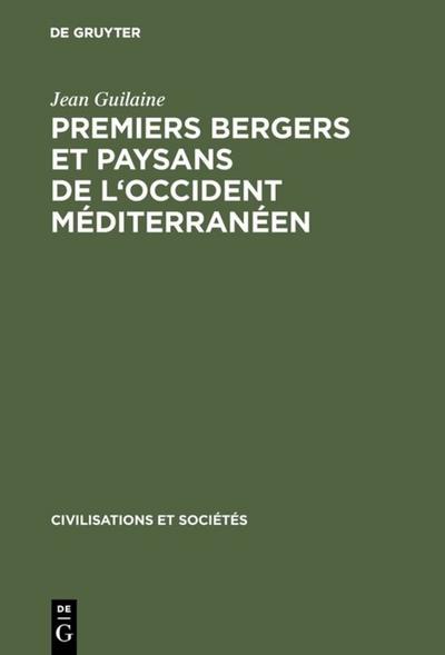 Premiers bergers et paysans de l’occident méditerranéen