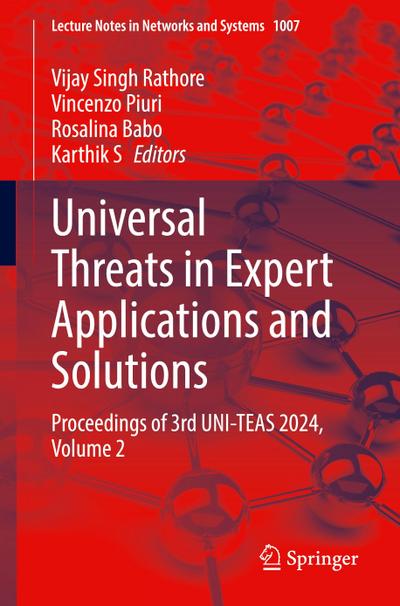 Universal Threats in Expert Applications and Solutions