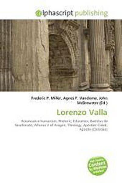 Lorenzo Valla - Frederic P. Miller
