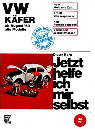 VW Käfer 1200/1300/1500/1302/S/1303/S alle Modelle ab August ’69