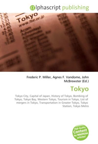 Tokyo - Frederic P. Miller