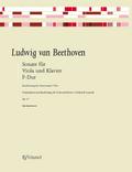 Sonate F-Dur op.17 für Horn und Klavierfür Viola und Klavier