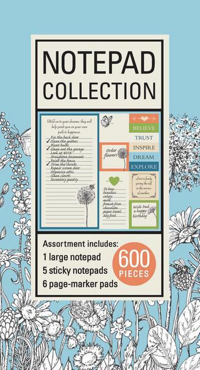 Book of Sticky Notes: Notepad Collection (Bohemian)