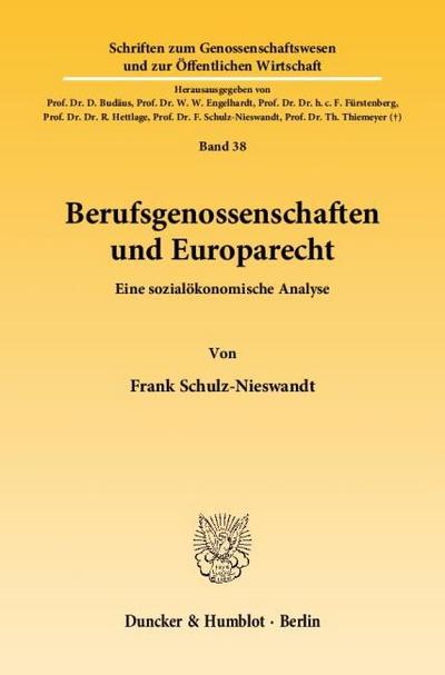 Berufsgenossenschaften und Europarecht
