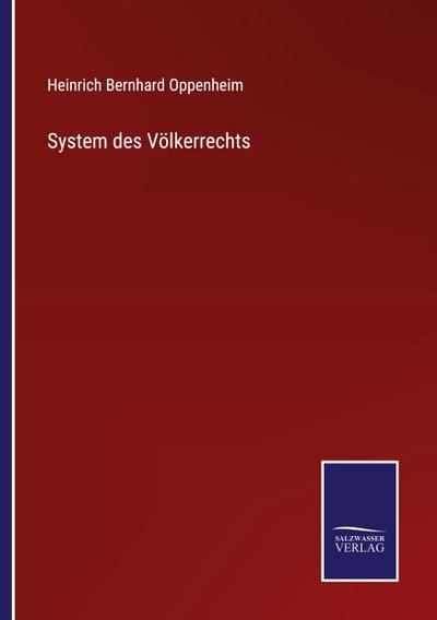 System des Völkerrechts
