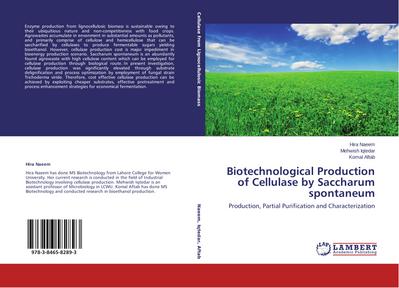 Biotechnological Production of Cellulase by Saccharum spontaneum