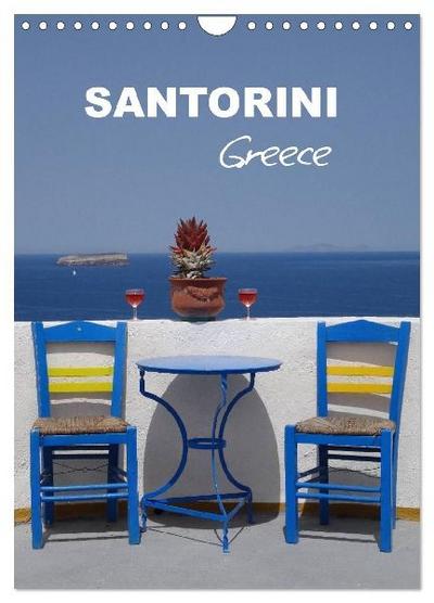Santorini - Greece (Wall Calendar 2027 DIN A4 portrait), CALVENDO 12 Month Wall Calendar