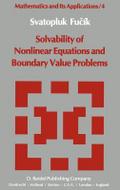 Solvability of Nonlinear Equations and Boundary Va