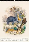 Historische Tiertafeln von Oliver Goldsmith. Wandkalender 2026