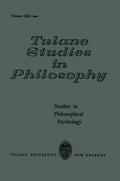 Studies in Philosophical Psychology