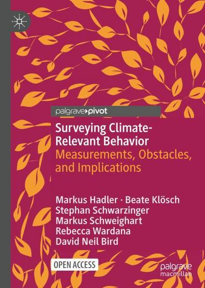 Surveying Climate-Relevant Behavior
