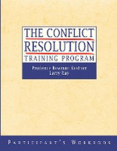 The Conflict Resolution Training Program